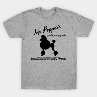 Mr Pepper's poodle grooming T-Shirt